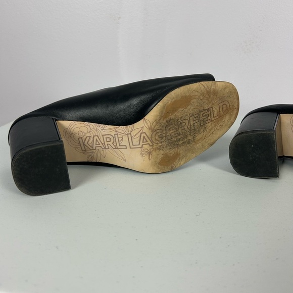 Karl Lagerfeld Paris Jensen Mule in Black Size 7.5 - Picture 6 of 12